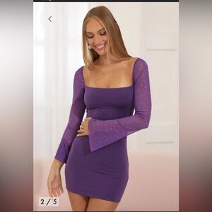 Purple Lucy in the Sky dress